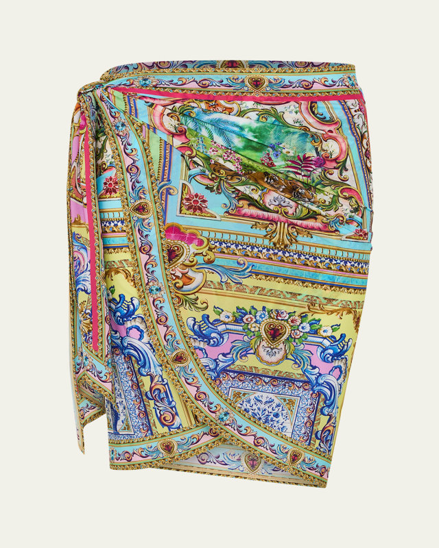 Spirit of Santa Maria Sarong Coverup